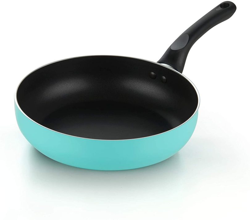 Cook N Home Kitchen Cookware Sets Nonstick, Pots and Pans Set Includes Stockpots, Saucepans, Frying Pans, Dutch Oven Pot with Lids, 10-Piece, Turquoise - Image 8