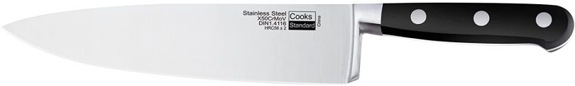 Cooks Standard 8-Inch/20cm Stainless Steel Chef's Kitchen Knife, Multi Purpose 8-Inch, 8, Black - Image 3