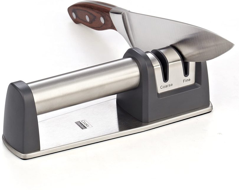 Cooks Standard 2 Stage Knife Sharpener, Diamond and Ceramic Wheel - Image 2