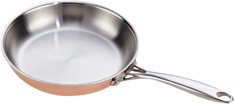 Cooks Standard Copper, Stainless Steel 8-Piece Multi-Ply Clad Cookware Set - Image 3