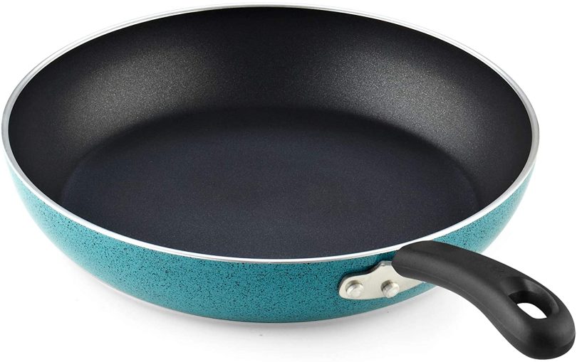 Cook N Home Nonstick Saute Fry Pan , 11-Inch, Turquoise - Image 4