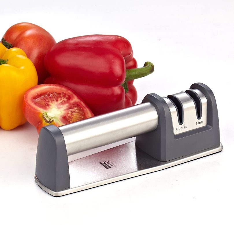 Cooks Standard 2 Stage Knife Sharpener, Diamond and Ceramic Wheel - Image 6