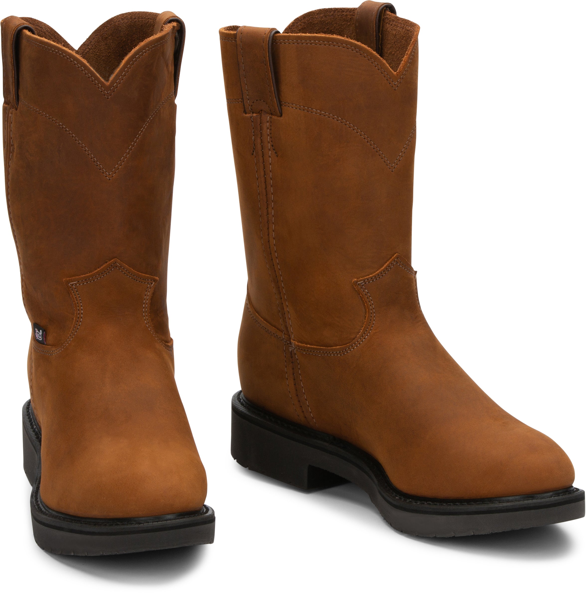 Mens Justin Orignal 4760 Pull On Work Boot - Image 2