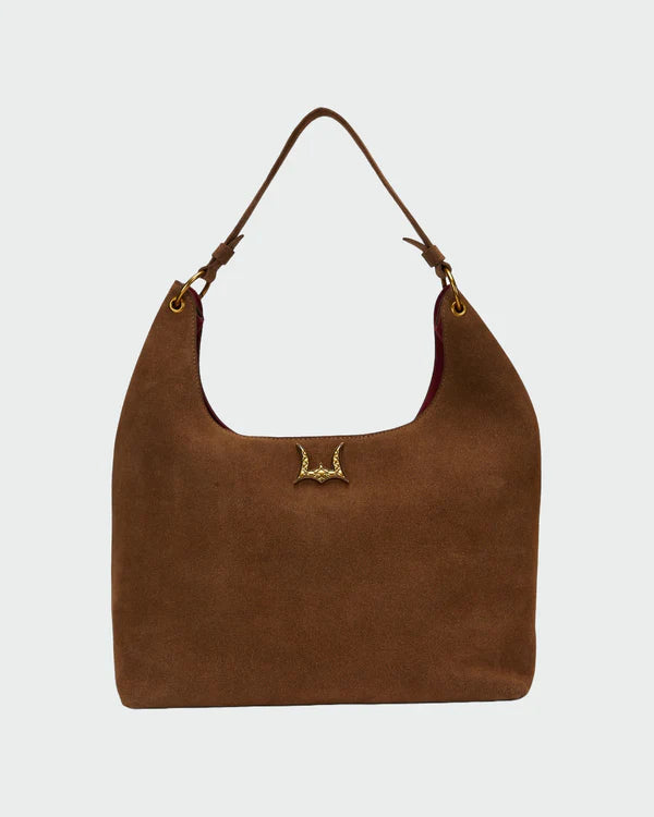 Loyal West Large Purse In Suede Leather - LW-S25-287